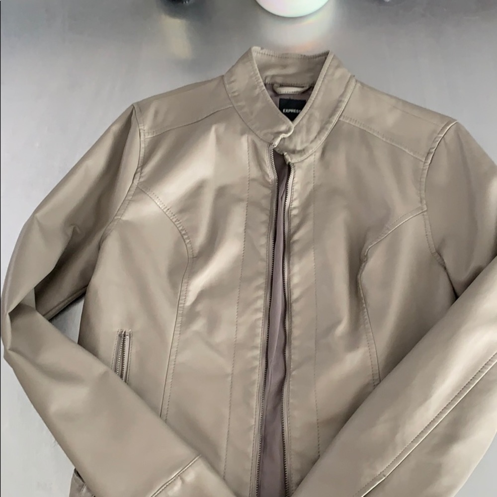Leather jacket